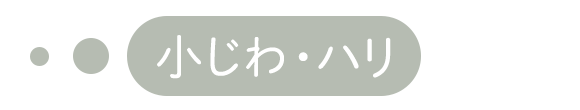 小じわ・ハリ